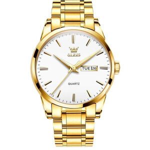 NWT OLEVS Men's Waterproof Quartz Watch